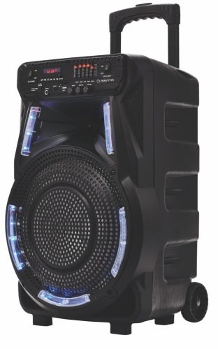 Veliki Bluetooth zvučnički radio prijenosni karaoke mikrofon Manta SPK5033