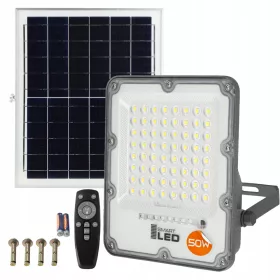   Solarni reflektor SmartLED 50W - Neutralno bijela svjetlost, Senzor