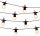  Focla 750 cm net string light, bijela