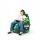 Diablo Stolice torba pouffe, nijanse zelene
