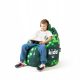 Diablo Stolice torba pouffe, nijanse zelene