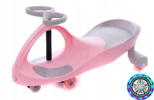  Automobil s ljuljačkom Happy Hippo, ružičasti