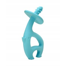  Mombella silikonski ortodontski glodalica, nijanse plave