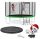 Trampolina za vrt Hop-Sport s mrežom 366 cm FT 12 (365-374 cm)