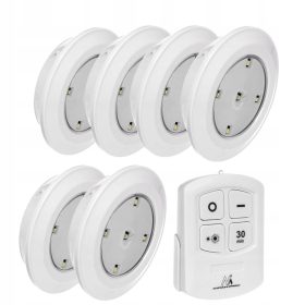    Maclean zidna ugradbena svjetiljka od 0,5 W s integriranim LED izvorom, 7,2 cm bijela