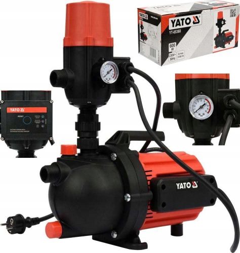 Površinska pumpa Yato 600 W sa konstantnim pritiskom