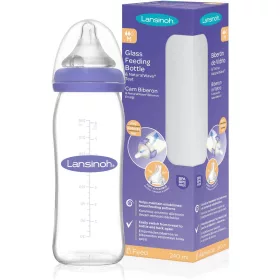 Lansinoh staklena boca sa srednjim protokom 240 ml