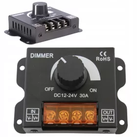 RUČNI REGULATOR SVJETLA LED 30A 12-24V 360W
