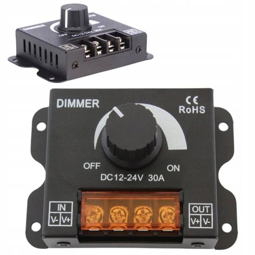 RUČNI REGULATOR SVJETLA LED 30A 12-24V 360W