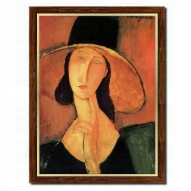   Amedeo Modigliani Portret Jeanne Hebuterne Reprodukcija + Ram