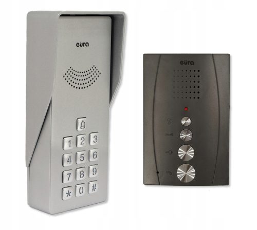 Hands-free portafon s Eura ADP-38A3 enkripcijom, bijele boje