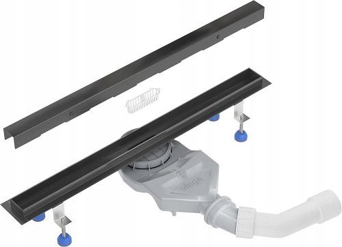 Aquabad Slim Black Mat linearni odvod 120 cm