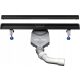 Aquabad Slim Black Mat linearni odvod 80 cm
