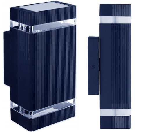 SuperLED Croatia vanjska LED svjetiljka za fasadu, antracit, 2xGU10 aluminij IP54
