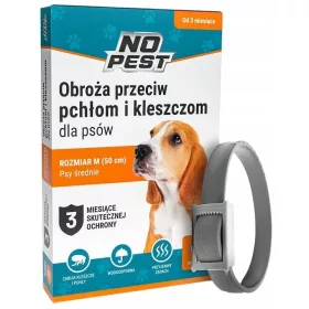   No Pest® antiparazitna ogrlica za pse 50 cm M/L protiv buha i krpelja