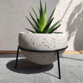  Dekorn saksija 14 cm x 14 x 12 cm beton