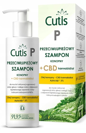 Šampon protiv peruti s konopljom i CBD - 150ml