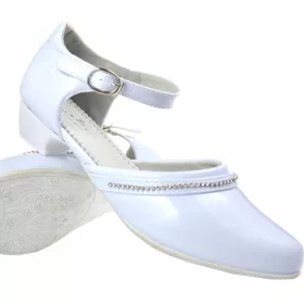 Badox djevojačke cipele za pričest, broj 38, bijele boje