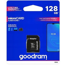 GOODRAM MEMORIJSKA KARTICA 128 GB MICRO SD XC CLASS 10