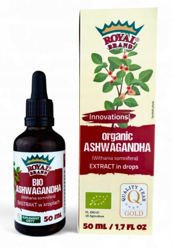 Bio Ashwagandha Ekstrakt u Tečnom Obliku - Visoka Koncentracija Za Maksimalnu Učinkovitost