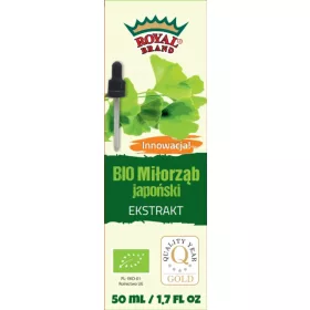   Visokokoncentrirani Vodeno-Alkoholni Ekstrakt Bio Ginko Biloba - Royal Brand