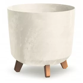    Prosperplast Gracia Tubus Concrete Effect saksija za cvijeće 29,8x28,5 cm krem