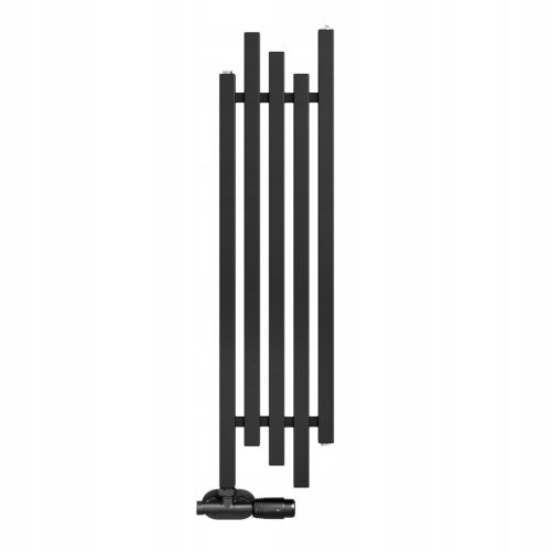 Grzejnik dekorativni pionirani 1000/300 PORK 630W crni mat strukturalni