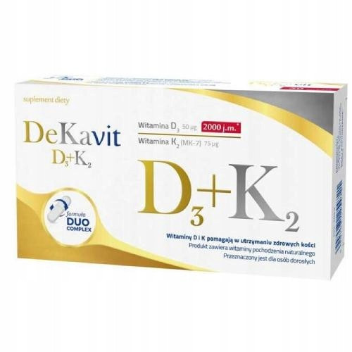 D3+K2 Duo Complex 30 kapsula