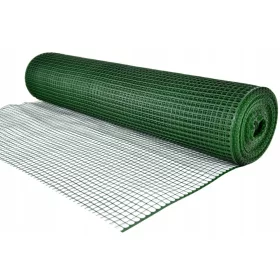 PLASTIČNA Mreža za ogradu zelena PVC 1,2x50m