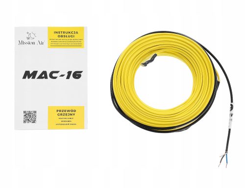 Grijani kabel za podno grijanje Mission Air® MAC-16W 30m