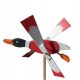  Vrtna vjetrenjača Red Duck - ručni rad