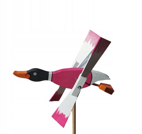  Pink Duck vrtna vjetrenjača - ručni rad