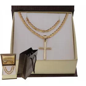   ZLATNI LANAC SA KRIŽEM GUCCI PR. 925 585 + GRATIS GRAVIRANJE