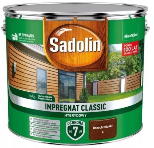 Impregnacija za drvo Sadolin Orah 4 9 l