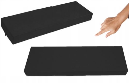  Jastuk za namještaj od paleta, crna klupa 120x40