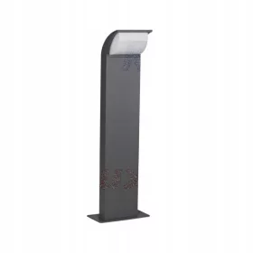   Stup za vrtnu svjetiljku ABETE LED 60 GR 60cm s integriranim LED izvorom, sivi