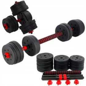  Bitumenske podesive bučice FIT FUN 2x 10 kg