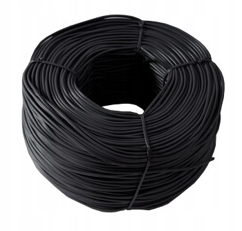 Vrtno crijevo za biljke ROSA, sivo 4 mm, 5 kg