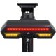  Retoo rasvjeta za bicikl LED LIGHT 85 lm baterija