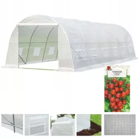   Vrtlarica Folija TUNEL FOLIOWY 3x8 24m2 800 x 300 cm - Bijela
