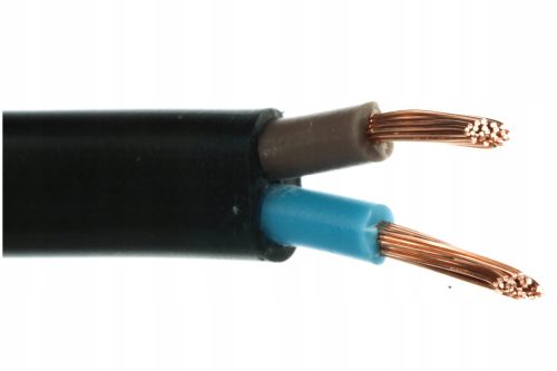 Plosnati električni kabel, savitljivi (žičani) OMYp Digma 2 x 1.0