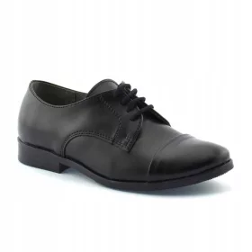 Crne kožne cipele za dječake Kornecki 2449 32