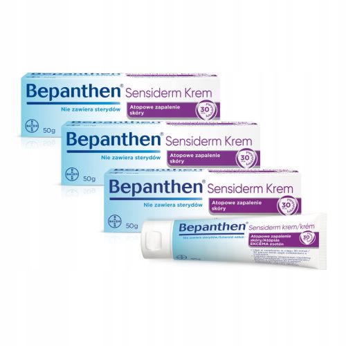 Bepanthen Sensiderm krema 50g - Ublažava svrbež i obnavlja kožu