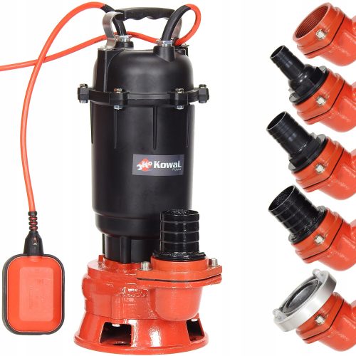 Potopna pumpa KowaL P3000+ za prljavu i čistu vodu, septičke jame, brusilice i metalne krajevce
