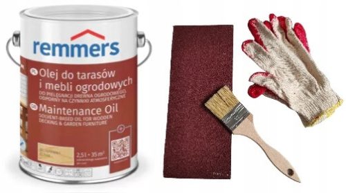 Remmers Drveno Ulje za Terase i Namještaj Srebrno Sivo 5L + Besplatno