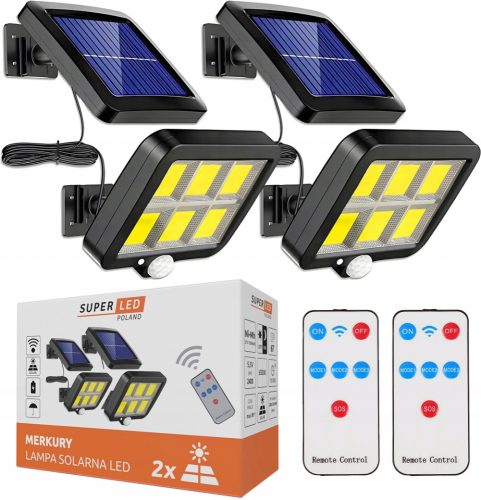  SuperLED ulična svjetiljka 8 W 600 lm, solarna