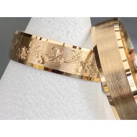   ZLATNO VJENČANO PRSTENJE CVIJEĆE - ELEGANTNI OBRUČCI ZA VAŠ VAŽAN DAN