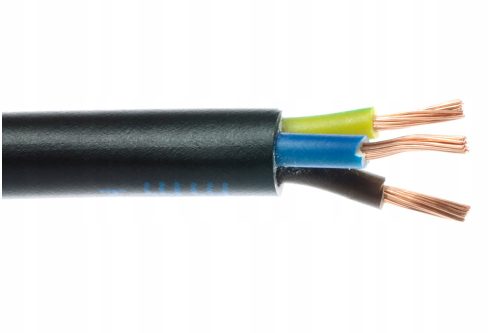 Okrugli električni kabel, savitljiv (kabel) OMY Ełktrim 3 x 1.0