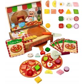 Pizzeria Carlo Set Drvena Igračka Woodyland