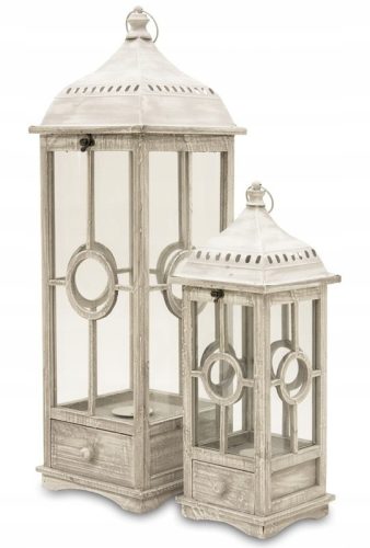 Lampion od drva Art-Pol, visok 88 cm